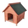 Wooden Outdoor Dog Pet House for outside Dog Kennel with strong durable & weather resistant