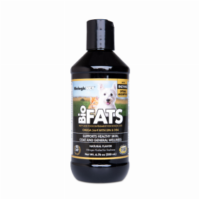 BioFATS Omega 3-6-9 Fatty Acid (ACTIVE INGREDIENTS PER ? TEASPOON (1.25 mL): Fish oil (body oil from sardine, herring, mackerel, anchovy)  639 mg, EPA (eicosapentaenoic acid) 115 mg, DHA (docosahexaenoic acid) 76 mg, Linum usitatissimum (flaxseed, oil, organic) 353 mg, Olea europ?a (olive oil, fruit, virgin oil) 56 mg, Pancrelipas, size: 6.76oz)