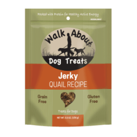 Walk About Dog Jerky (Color: Quail)