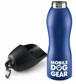 Mobile Dog Gear 25 Oz Water Bottle (Color: Blue)